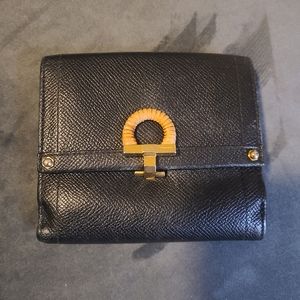 Salvatore Ferragamo small black wallet